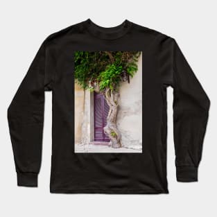 St Emilion Doorway Long Sleeve T-Shirt